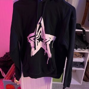 Tilly's Black and White Star Sweater